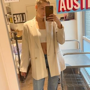 NWT beige H&M blazer